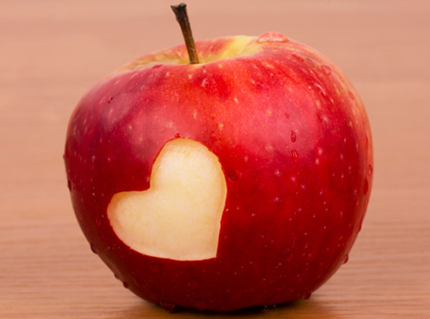 manzana amor