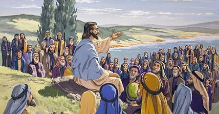 jesus predicando